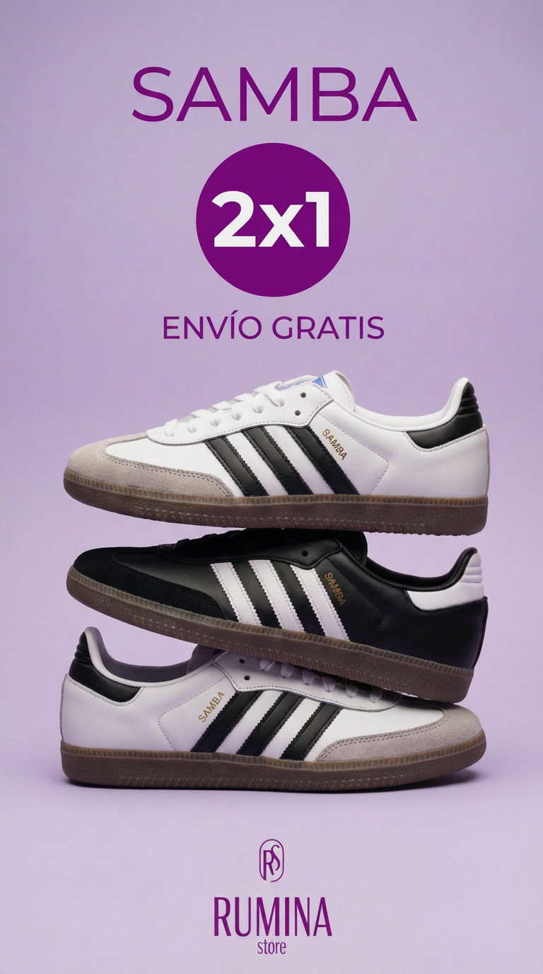 SAMBA 2X1 + ENVÍO GRATIS